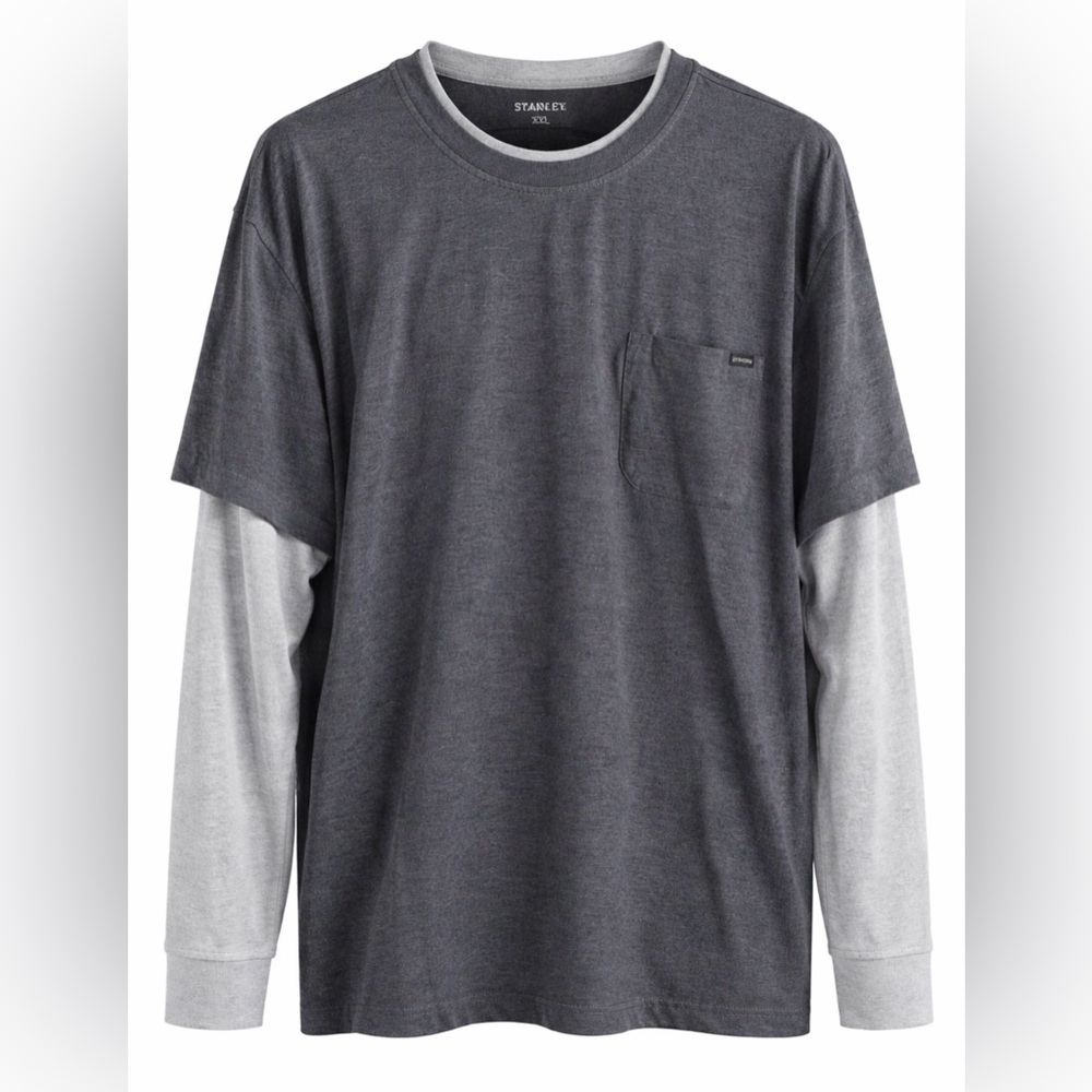 Stanley Work Wear Long Sleeve Pocket Tee